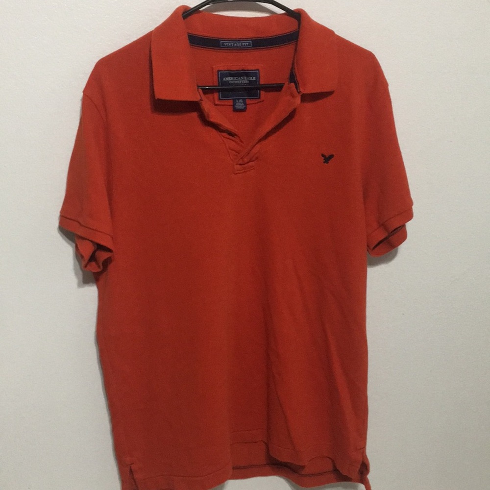 American Eagle men’s polo vintage fit size L